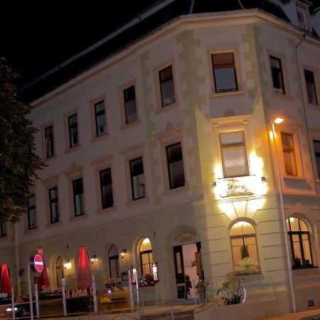 Traditionsgasthaus Goldener Loewe Riesa Restaurant & Pension Exterior foto